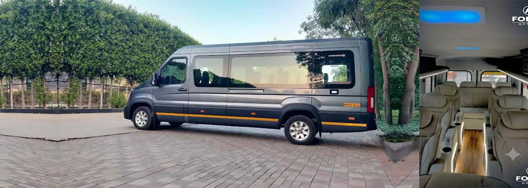 Force Urbania and Tempo Traveller